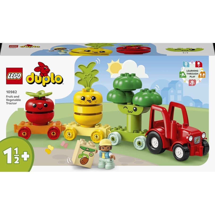 LEGO DUPLO Creative Play Fruit and Vegetable Tractor 10982