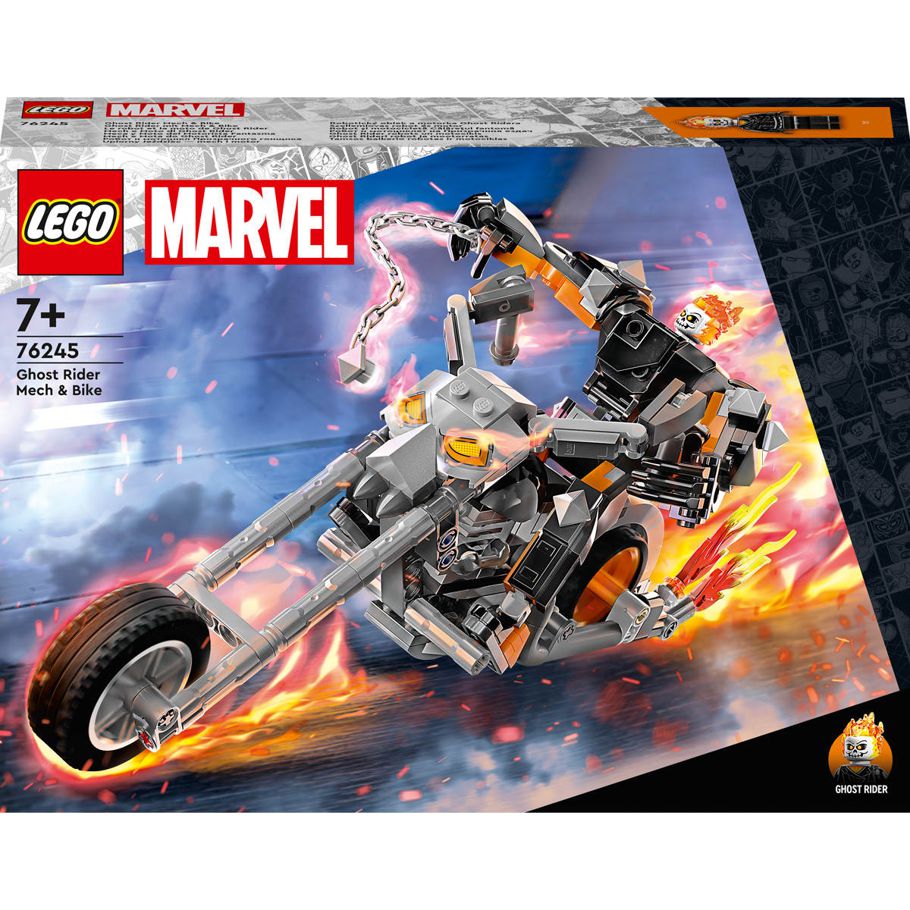 LEGO Marvel Super Heroes Ghost Rider Mech & Bike 76245