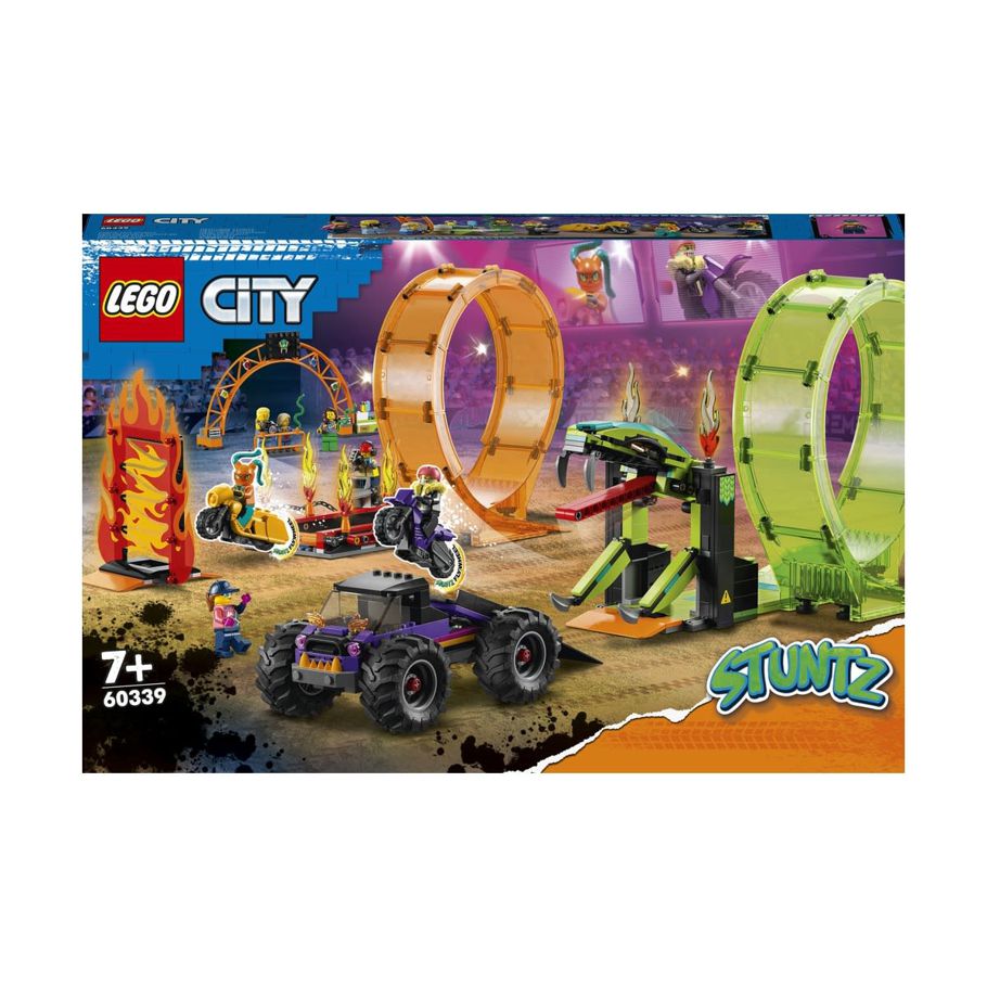 LEGO City Stunt Double Loop Stunt Arena 60339