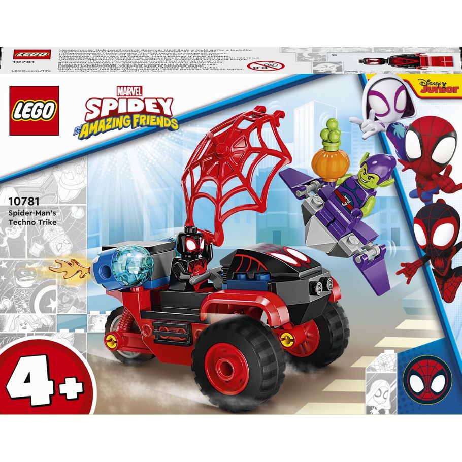 LEGO Spidey Miles Morales: Spider-Manâs Techno Trike 10781