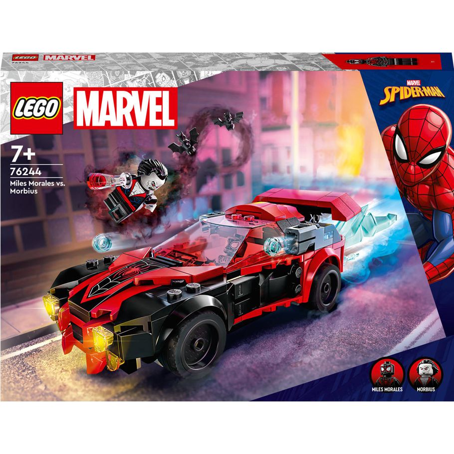 LEGO Marvel Super Heroes Miles Morales vs. Morbius 76244