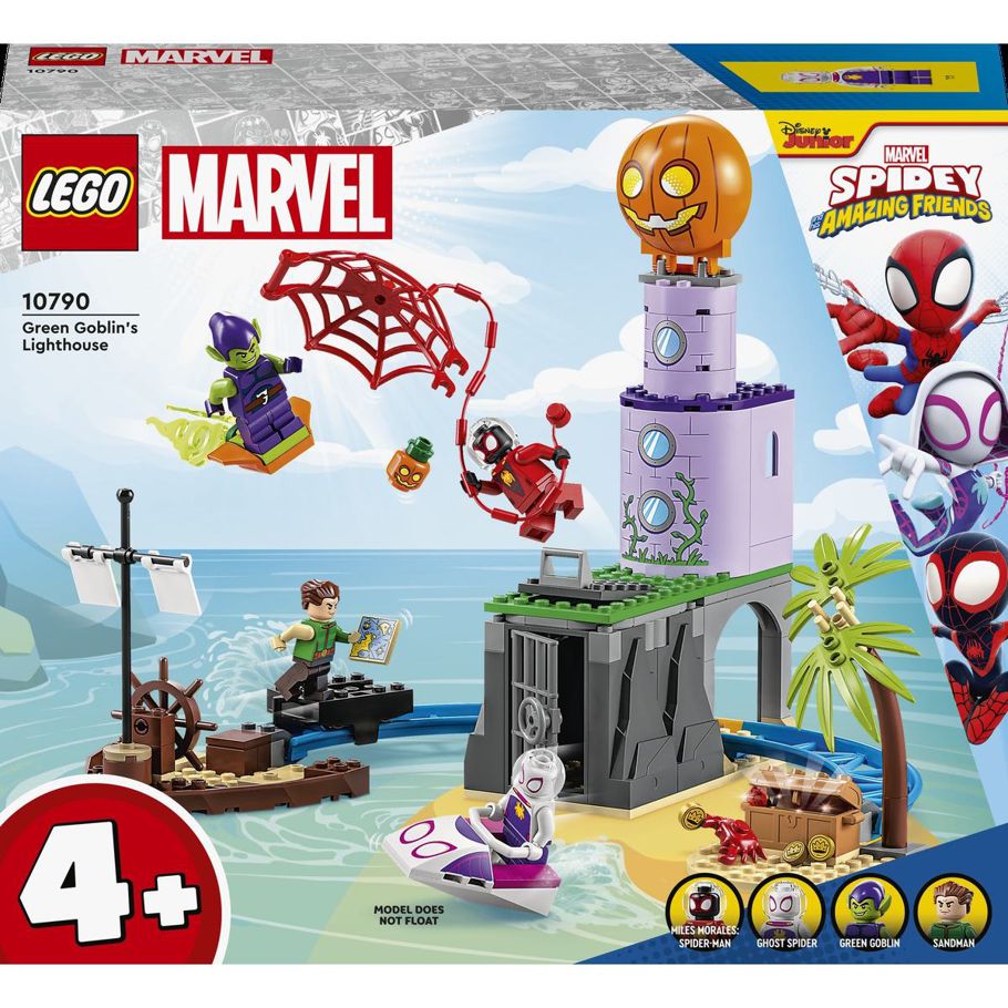 LEGO Spidey Team Spidey at Green Goblin's Lighthouse 10790