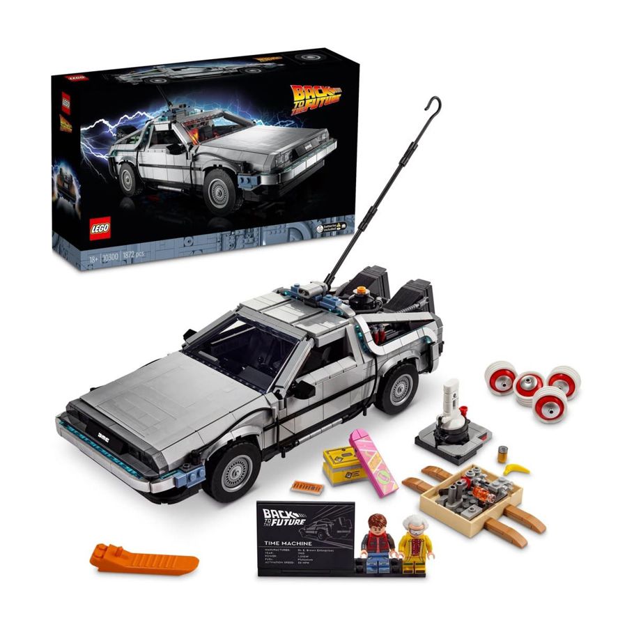 LEGO Icons Back to the Future Time Machine 10300