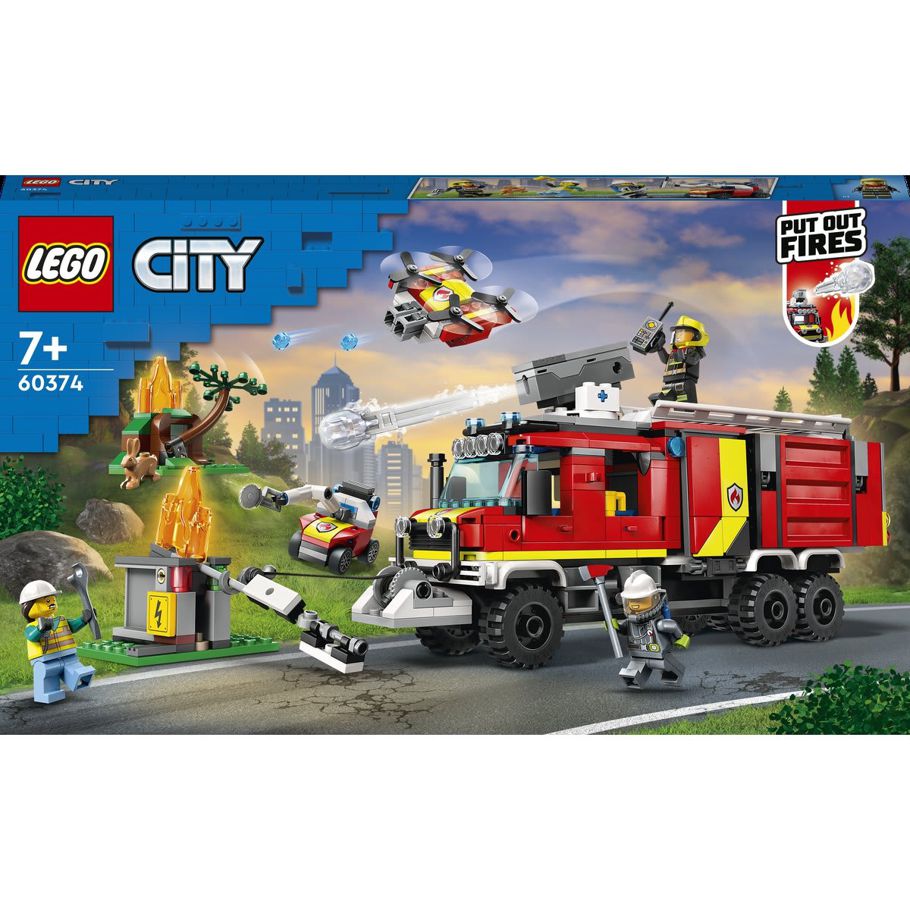 LEGO City Fire Fire Command Truck 60374