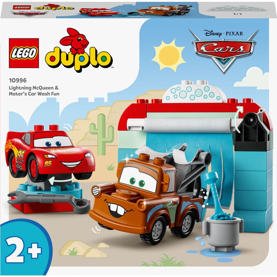 LEGO DUPLO Disney Lightning McQueen & Mater's Car Wash Fun 10996