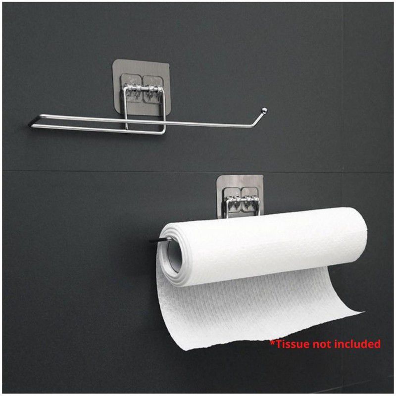 J-Bizz Napkin Holder Pack of -2 Natural steel Towel Holder  (Stainless Steel)
