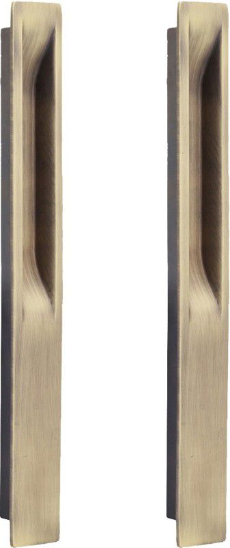ATOM 11.7 Inches Zinc Cabinet Handle |BRASS ANTIQUE FINISH |CH-316 Zinc Cabinet/Drawer Handle  (Multicolor Pack of 2)