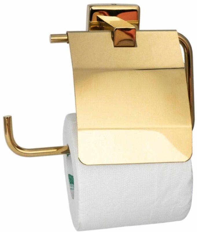 Inkart Stainless Steel Toilet Paper Holder  (Lid Included)