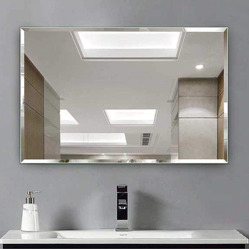 kalyan ji led mirror Kalyan ji Wall lled,,Frameless Wall Mirror (24''30 Inches, Bathroom Mirror  (Rectangle)