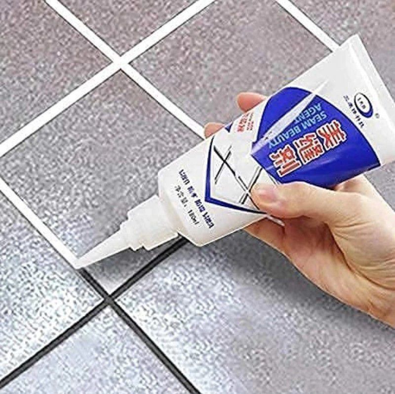 silverwyn Waterproof tile gap and wall crack filler seal Agent for Kitchen, Bathroom Crack Filler  (180 ml)