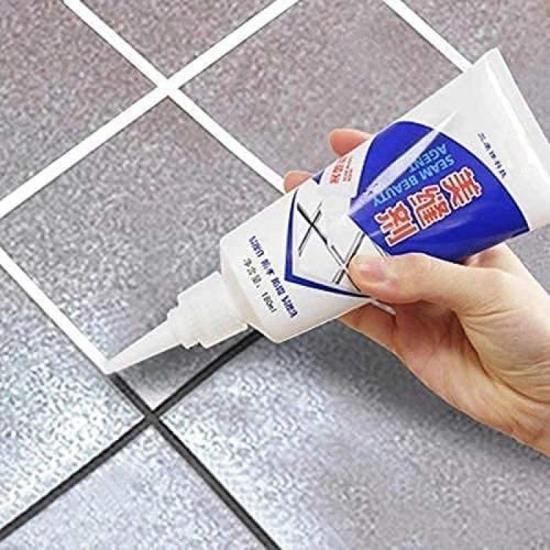 silverwyn Tiles Gap Filler Waterproof Crack Grout Gap Filler Agent Water Resistant Crack Filler  (180 ml)