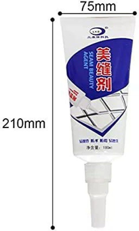 silverwyn Waterproof Grout Sealant Agent (White Color - 180ml) Crack Filler  (180 ml)