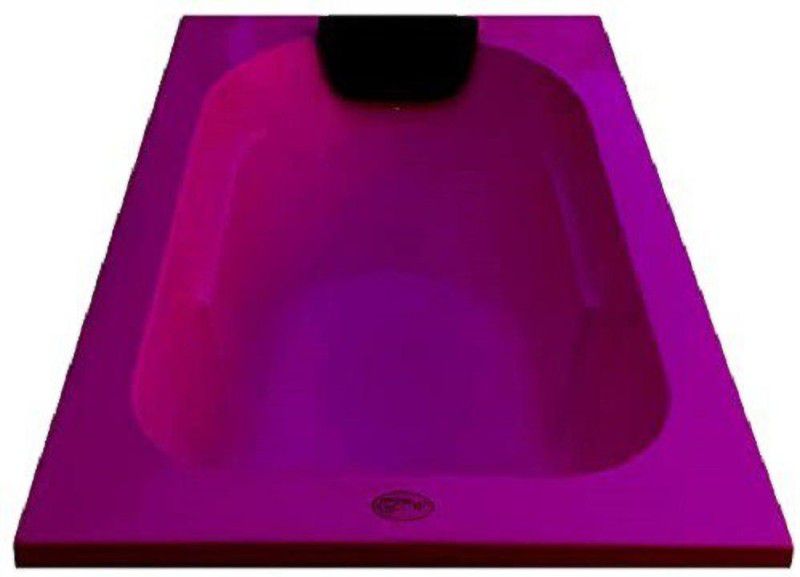 MADONNA Prestige 4 Feet Acrylic (with Headrest) - Magenta Alcove Bathtub  (100 or Above L)