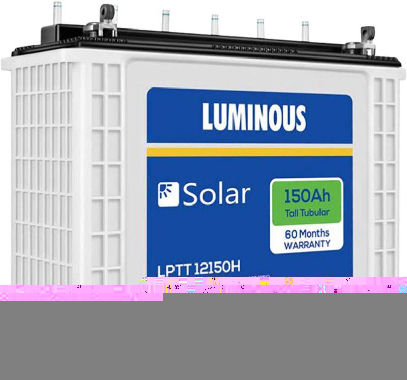 LUMINOUS Solar LPTT12150H Tall Tubular Inverter Battery  (150Ah @C10)