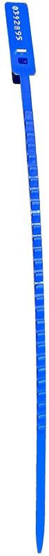 Tinax 175pcs Wire Seal Pull Tight Plastic Security Seal Rope (13inch) Wire Seal Safety Cable Tag Plastic Standard Cable Tie  (blue Pack of 175)