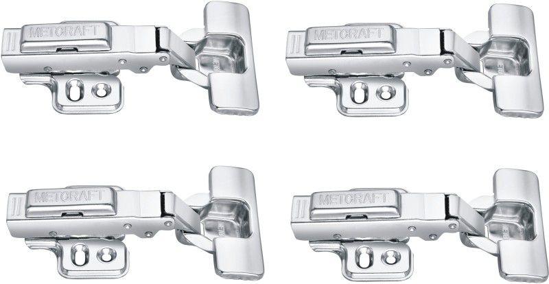 aaryason Auto Concealed Cabinet Hinges for Full Overlay Door_39 Concealed Hinge  (Silver Pack of 4)
