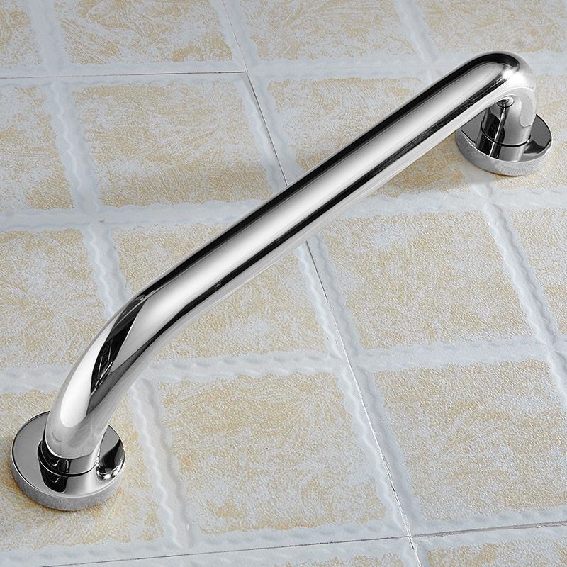 LOGGER - Grab Bar (Safety Toilet Support Rail) Handle Shower Grab Bar  (Chrome 25 cm)