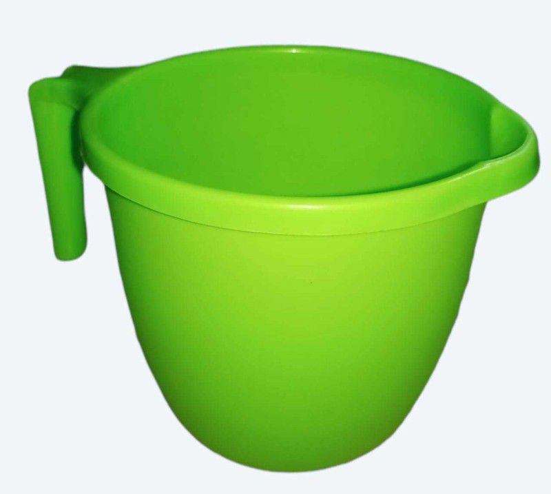 MROVI Plastic Bathroom Mug - 2 Pieces, Green 1000 ML DEFPAK Free-standing Bathtub  (0 - 20 L)