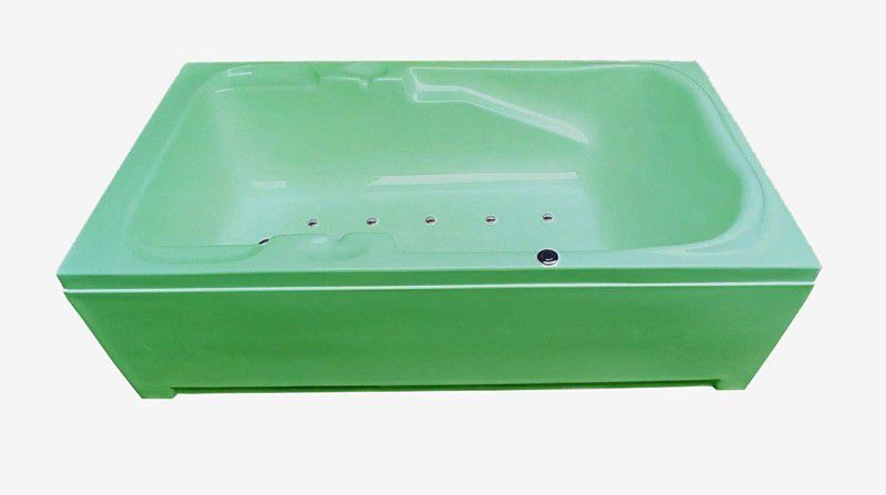 MADONNA Euro Acrylic 5.5 Feet Massage with Bubble Bath System - Green Free-standing Bathtub  (100 or Above L)