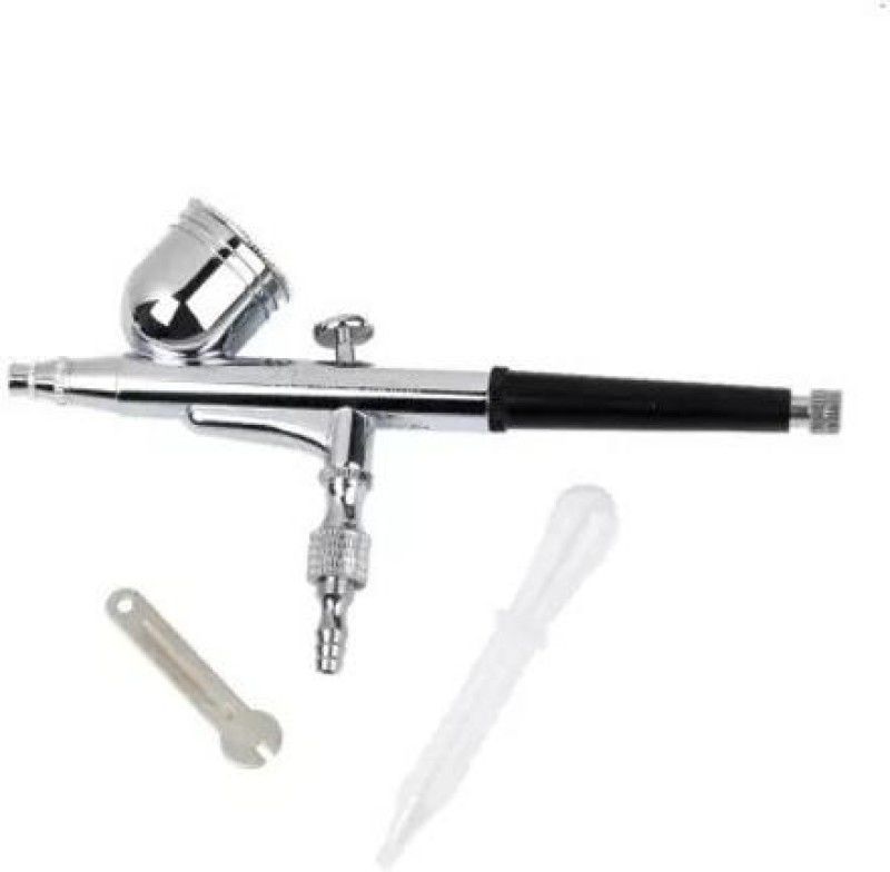 Pinaka 0.3mm Pen Spray Gun For Cake Decorating Makeup Tattoo Air Assisted Sprayer  (Silver)