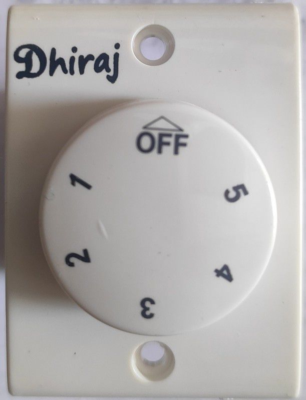 Dhiraj FanRegulator Step-Type Button Regulator