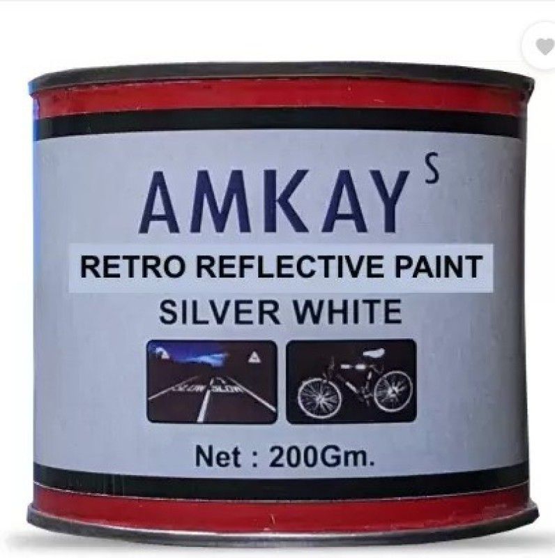 wrdf w545 silver Emulsion Wall Paint  (200 ml)