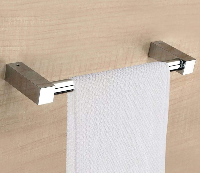 Plantex Stainless Steel Towel Hanger for Bathroom/Towel Rod/Bar/Bathroom Accessories(2 Feet - Chrome) 24 inch 1 Bar Towel Rod  (Stainless Steel Pack of 1)