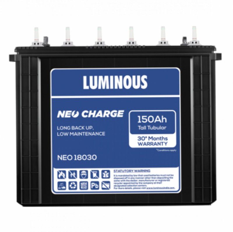 LUMINOUS NEO18030 Tubular Inverter Battery  (150AH)