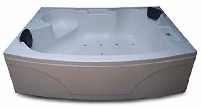 MADONNA Temptation 6 Feet Freestanding With Bubble Bath System- White Free-standing Bathtub  (100 or Above L)