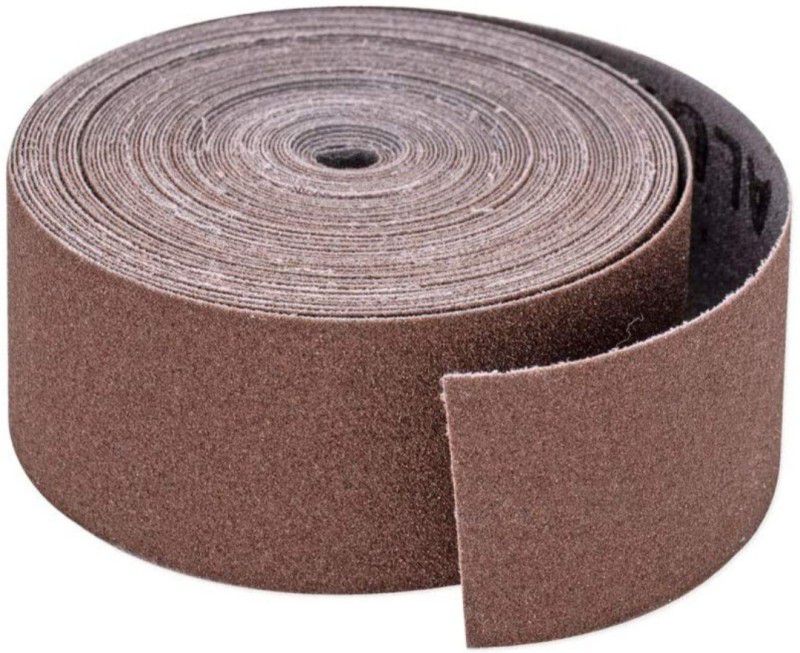 Nirmal 10 Meter x 4 Inches Wide Silicon Carbide Aluminum Oxide Emery Cloth Roll of 100 Grit for Grinding, Polishing, Wood Working, Walls and Automotive Silicon Carbide, Aluminum Oxide Sandpaper  (10 Meters x 4 Inches Wide Pack of 1)