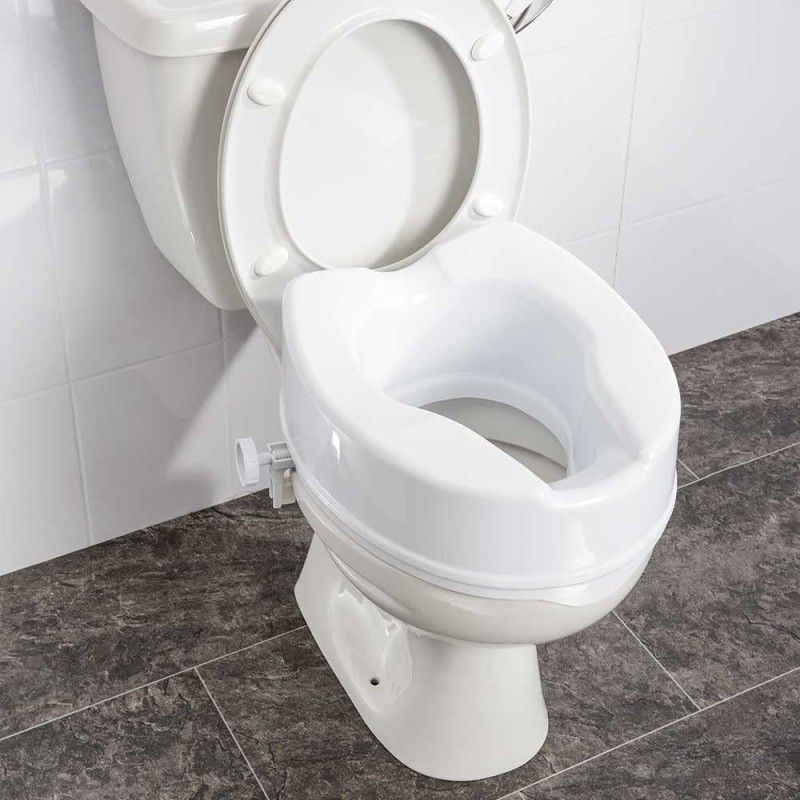 TAN45 toilet seat for old age people 6Inch Attach to Toilet Safety Frames for Toilet  (Plastic)