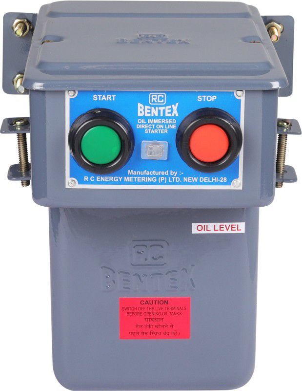 RC BENTEX Three Phase RDL Oil Immersed DOL Submersible Control Starter 15 HP, 305000008 Water Pump Starter