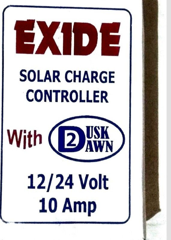 EXIDE 12/24 Volt 10 Amp Solar Charge Controller PWM Solar Charge Controller