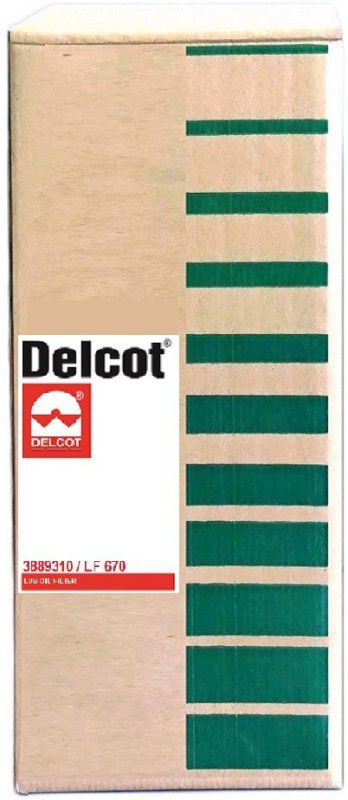 Delcot ® 3889310(LF670) Lub Oil Filter,Replacement For Cummins DG Set Fume Glands