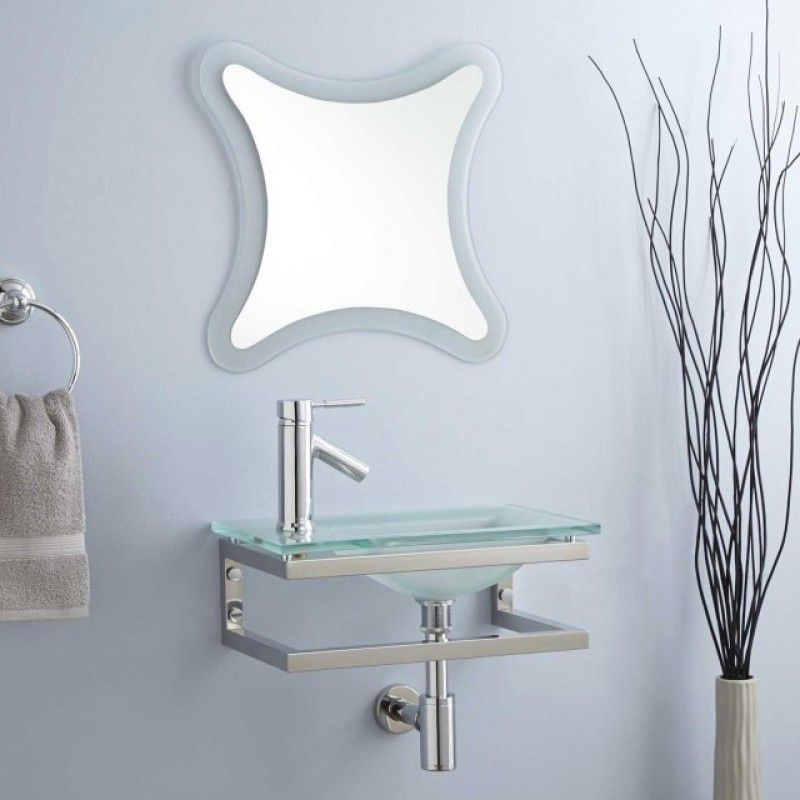 sh_QG-FL-110 Bathroom Mirror  (Decorative)
