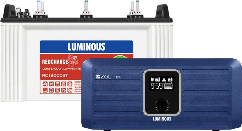 LUMINOUS Zolt 1100 with RC18000ST Tubular Inverter Battery  (150Ah)