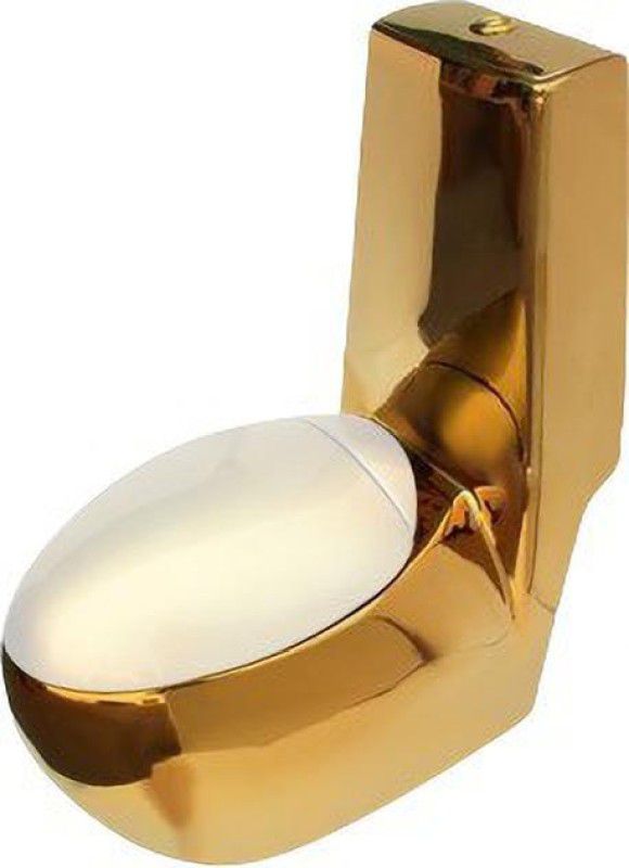 Drops Luxury Bathware DELORA-G CAT NO : 3061 Western Commode  (gold)
