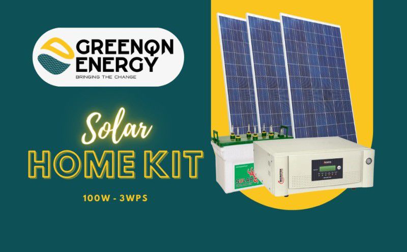 Greenon Energy Solar Home Kit plus HKP1250VA -3WPS Solar Panel