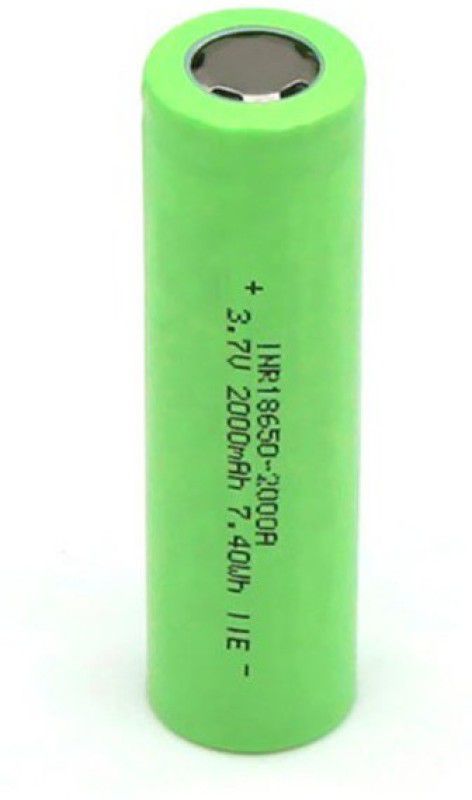namo lithium lithium ion battery 2000mah 3.7v 18650 for solar light, torch, PACK of 1 Lithium Solar Battery  (3.7 V)