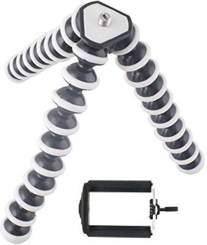Red Hot Gorilla Tripod  (Black & white, Supports Up to 3000 g)