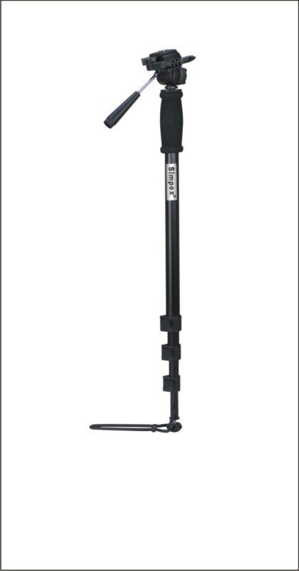 Simpex 1066 Monopod  (Black, Supports Up to 3000 g)