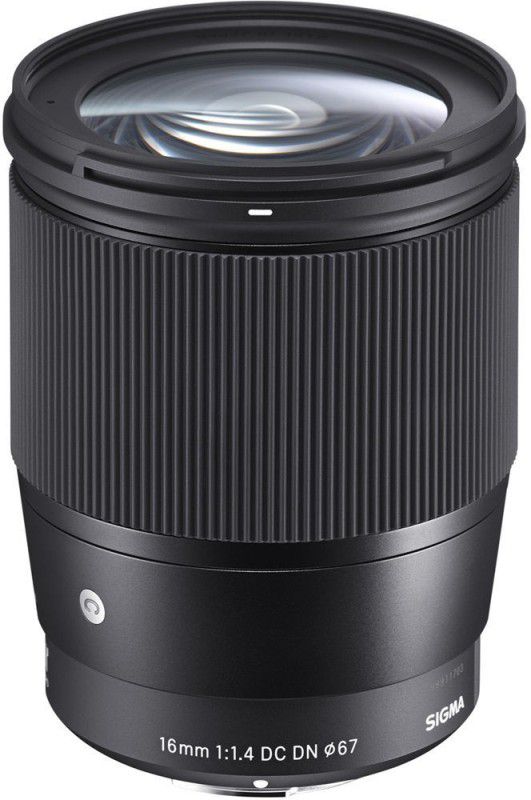 SIGMA 16mm F1.4 DC DN Contemporary Macro Prime Lens  (Black, 16 mm)