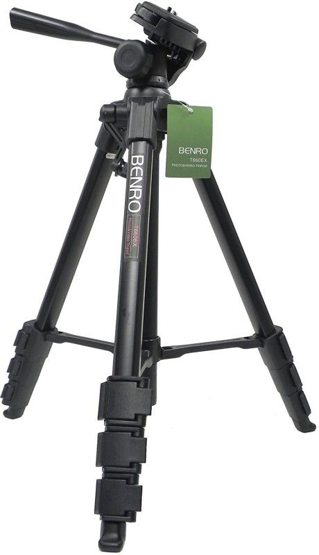 Benro T-660EX Tripod Kit  (Black, Supports Up to 3000 g)