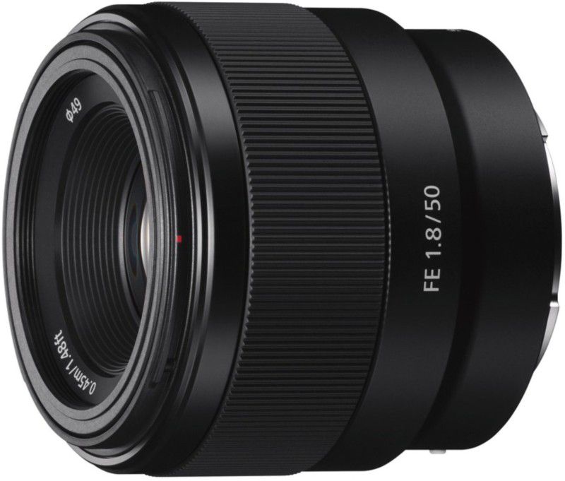 SONY SEL50F18F Standard Prime Lens  (Black, 50 mm)