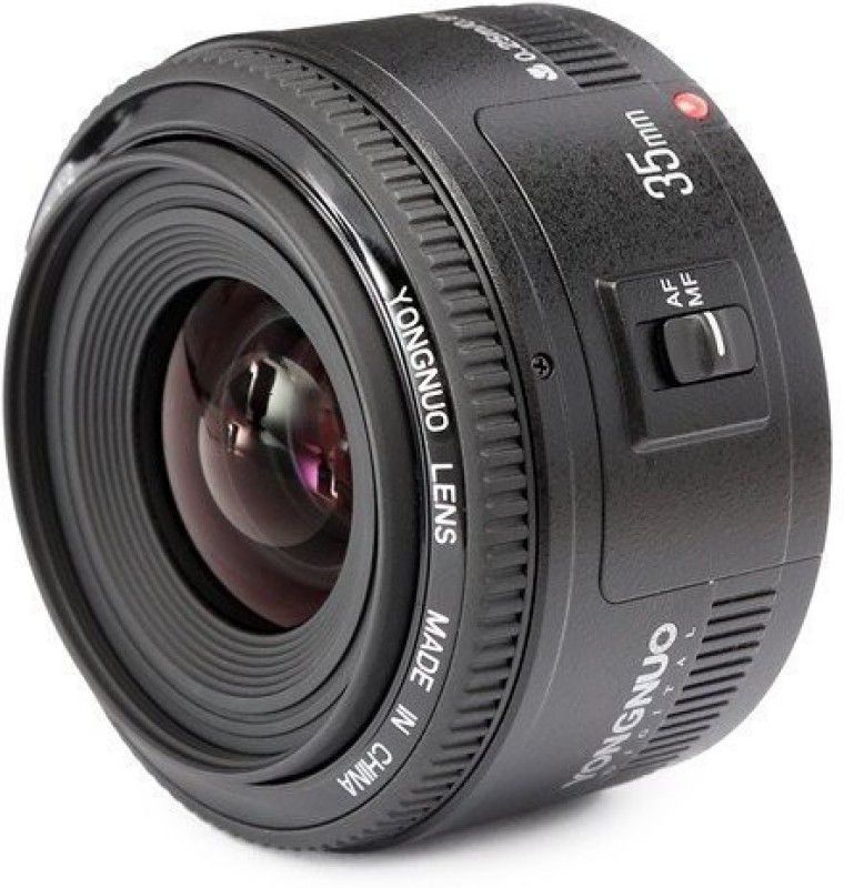 Yongnuo 35mm f2.0 Nikon Standard Prime Lens  (Black, 14 mm)