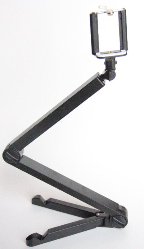 OLECTRA Premium series mobile stand with selfie stick Monopod Kit  (Black, Supports Up to 1000 g)