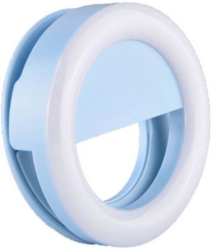 Vacottadesign 2 inch ring Selfie Flash  (Adjustable Brightness Blue)