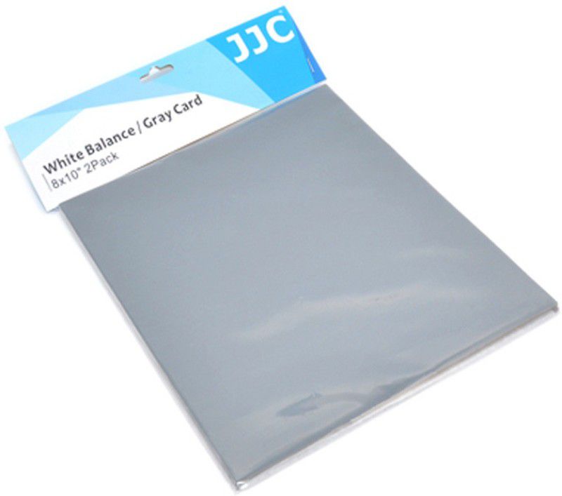JJC 2 in 1 White Balance GC-1 20 x 25 cm Grey Card  (Pack of 2)
