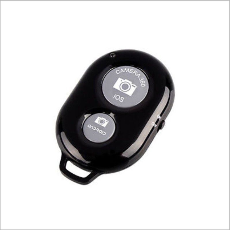 Shaarq Small pocket-sized bluetooth shutter Camera Remote Control  (Black)