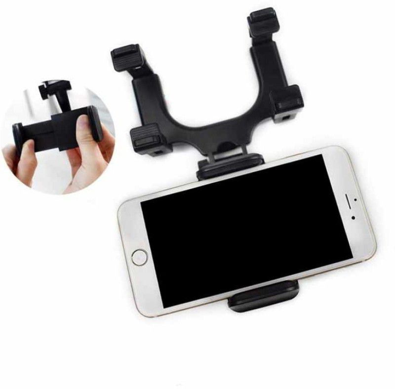 ANY KART 360 Degree Rotation Mobile Car Rear View Mirror Mount Single Gimbal for Mobile  (250)